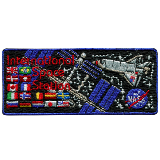 Patch International Space Station 4x2